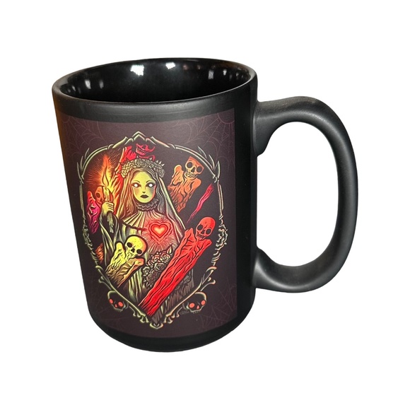2020 Disney Parks Wonderground Haunted Mansion Here Comes the Bride Coffee Mug - Picture 1 of 2